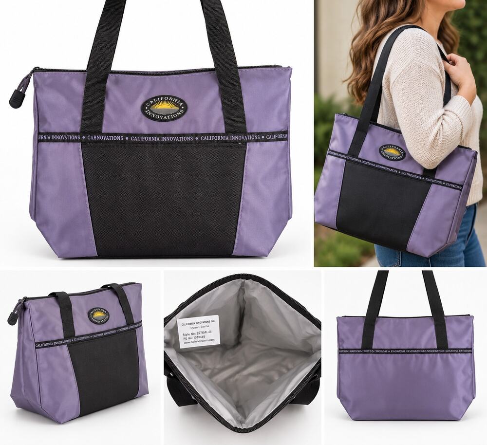 California Innovations 8-Can Kool Tote Insulated Lunch Cooler Bag
